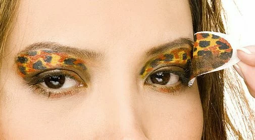 Eye Makeup Ideas. Sexy Leopard Makeup Style: