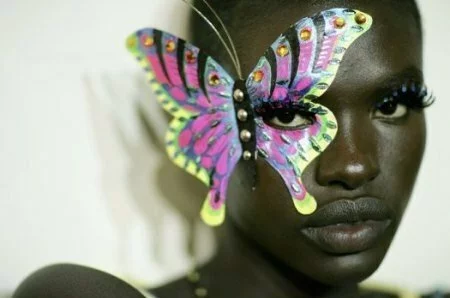 crazy eye makeup ideas. Crazy makeup: butterfly makeup