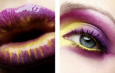 yellow purple spring makeup yellow purple spring makeup