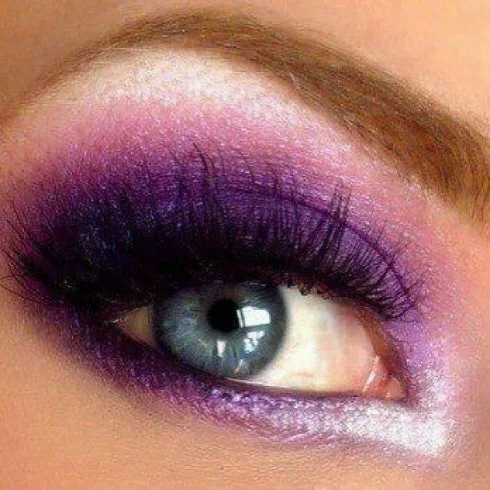 beautiful purple makeup 2014