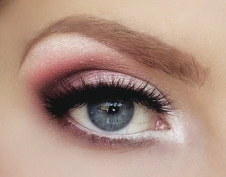 blush smokey prom makeup 2014